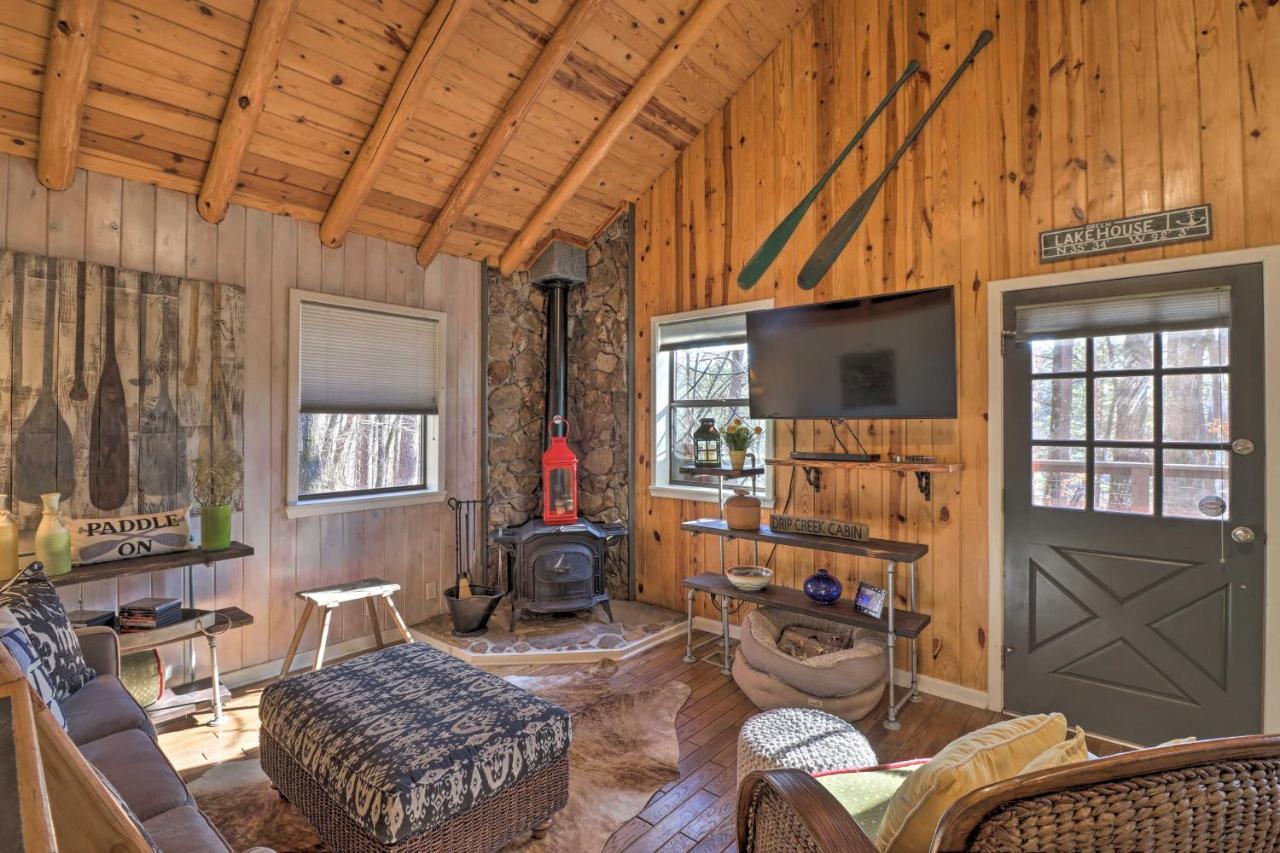 Scenic Greers Ferry Cabin With Deck And Fire Pit! Heber Springs Eksteriør bilde