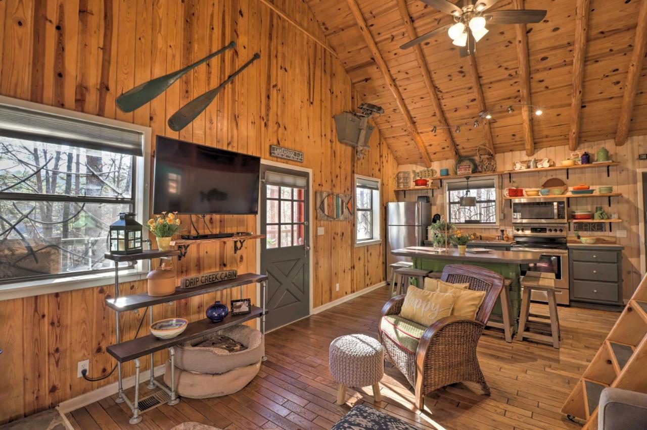 Scenic Greers Ferry Cabin With Deck And Fire Pit! Heber Springs Eksteriør bilde