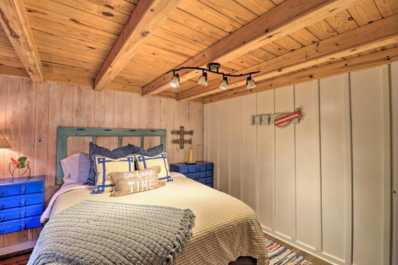 Scenic Greers Ferry Cabin With Deck And Fire Pit! Heber Springs Eksteriør bilde
