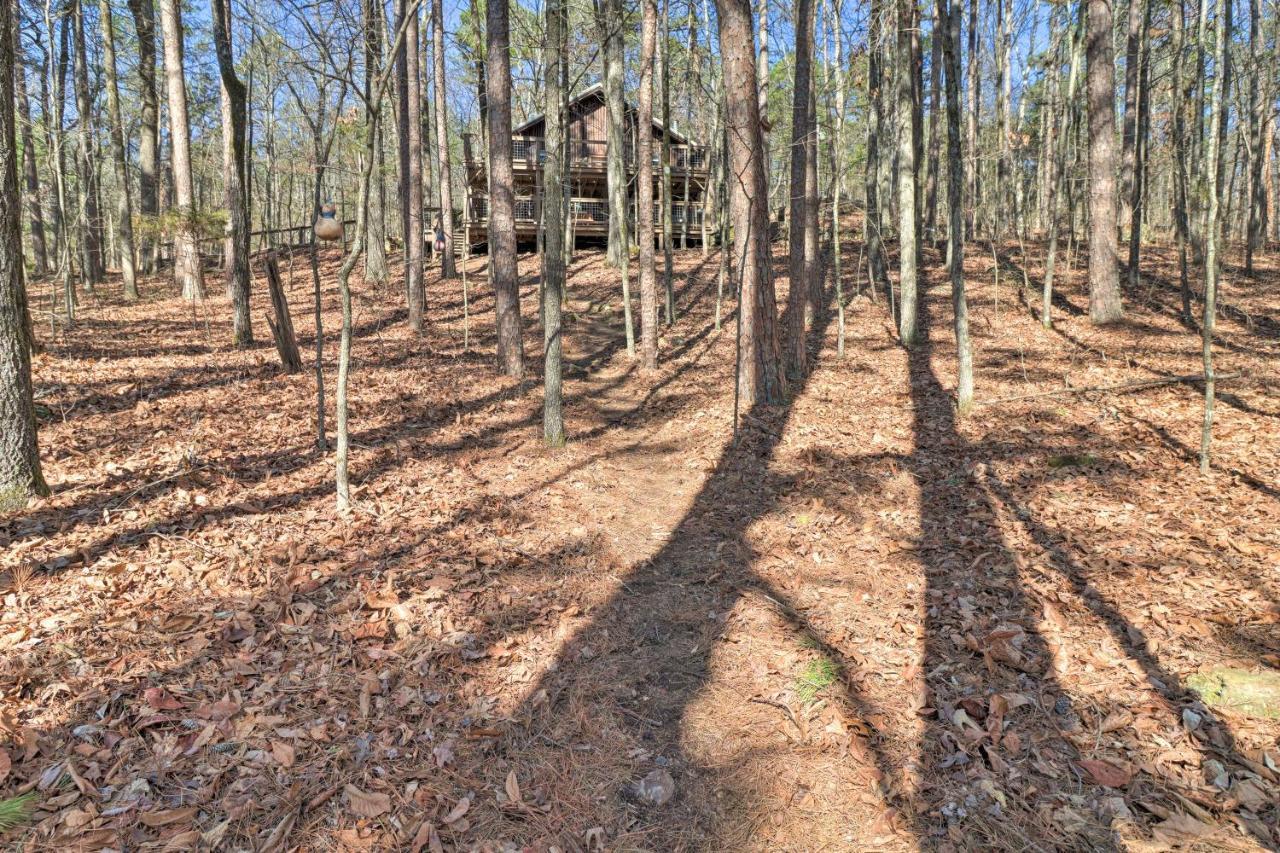 Scenic Greers Ferry Cabin With Deck And Fire Pit! Heber Springs Eksteriør bilde