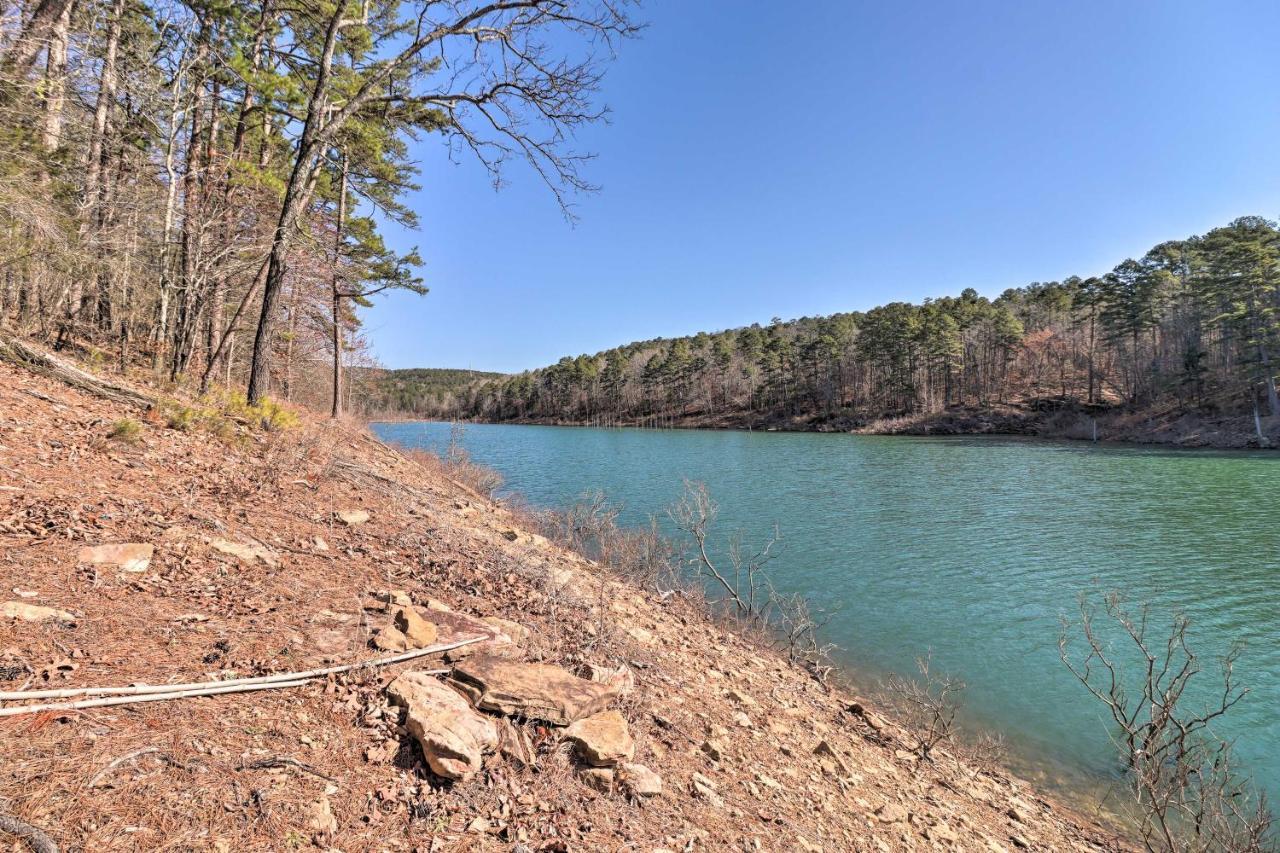 Scenic Greers Ferry Cabin With Deck And Fire Pit! Heber Springs Eksteriør bilde