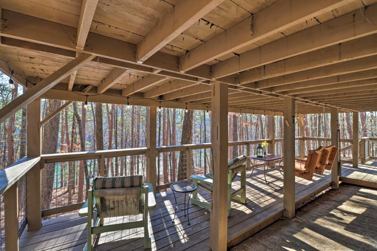 Scenic Greers Ferry Cabin With Deck And Fire Pit! Heber Springs Eksteriør bilde
